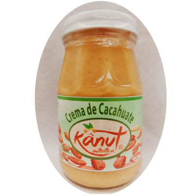 Crema de cacahuate Kanut Auténtica